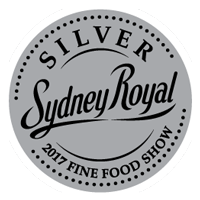 Sydney Royal Fine Food Show Silver Medal 2017