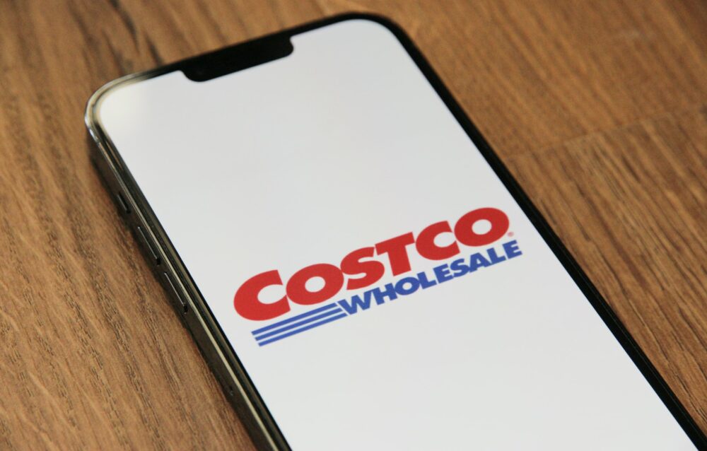 Costco logo on mobile phone